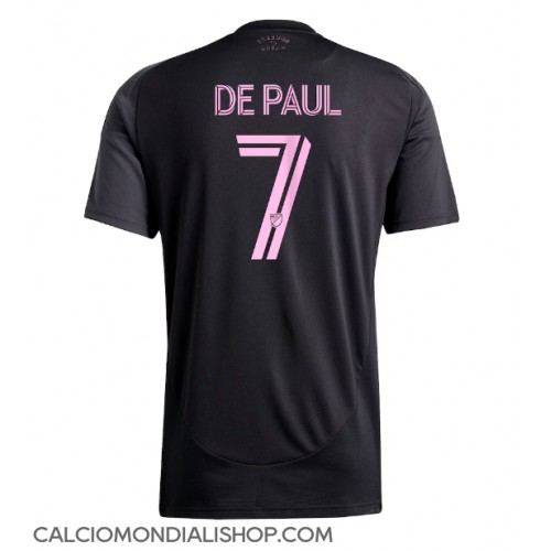 Maglie da calcio Inter Miami Rodrigo De Paul #7 Seconda Maglia 2025-26 Manica Corta
